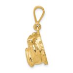 14k Bulldog Pendant - Image 2