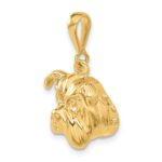 14k Bulldog Pendant - Image 4