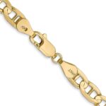 14K 5.25mm Concave Anchor with Lobster Clasp Chain - Image 3