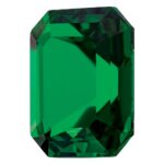Created Emerald 9x7mm Emerald Cut - Image 4
