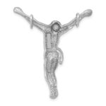 14k White Gold Jesus Chain Slide - Image 4