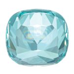 Lab Created Paraiba 7mm Antique Cushion - Image 3
