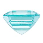 Lab Created Paraiba 11x9mm Emerald Cut - Image 2