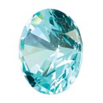 Lab Created Paraiba 7mm Round - Image 5