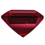 Created Ruby 6x4mm Emerald Cut - Image 2