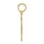 14k Solid I HEART OR Oregon State Pendant - Image 2