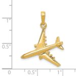 14k 3-D Jet Pendant - Image 4