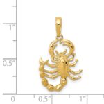 14k Scorpion Pendant - Image 3