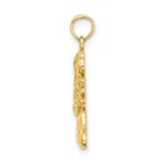 14k Praying Girl Charm - Image 2