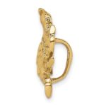 14k Large Blue Crab Omega Slide - Image 2