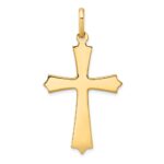 14k Polished Cross Pendant