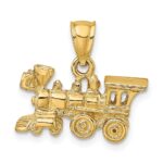 14k 3-D Locomotive Charm - Image 4