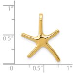 14k Starfish Chain Slide - Image 3