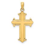 14K Passion Cross Pendant