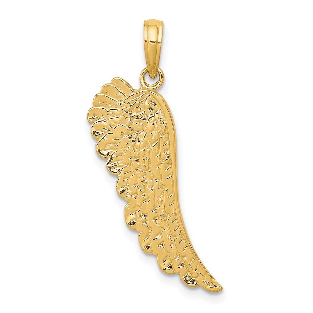 D3723.jpg 14K Angel Wing Pendant - Image 1