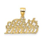 14K BEST FRIEND Charm