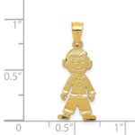 14k Boy Charm - Image 3