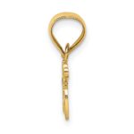 14K MOM with Heart Charm - Image 2