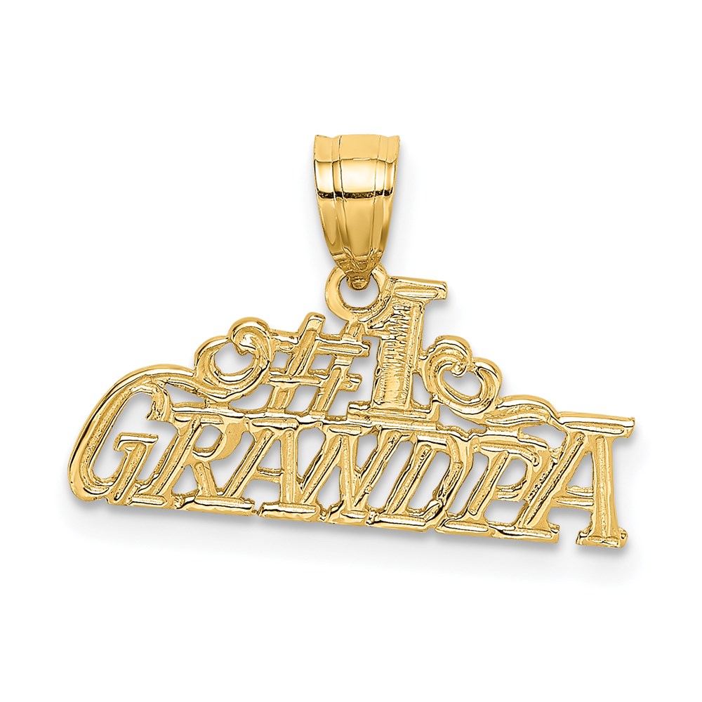 D3977.jpg 14k #1 GRANDPA Charm - Image 1