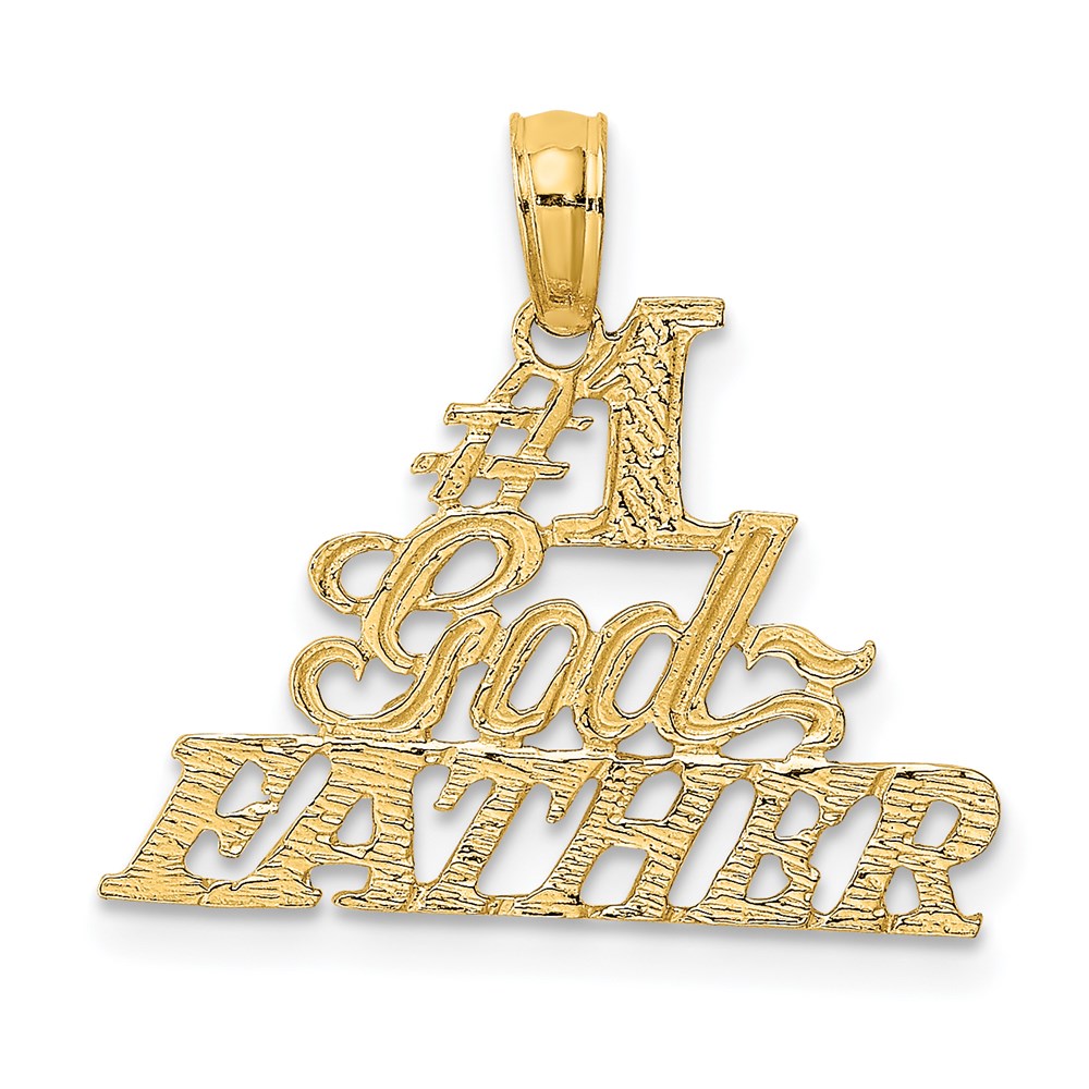 D3978.jpg 14k #1 GODFATHER Charm - Image 1