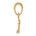 14K Mini Dolphin Pendant - Image 2
