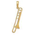 14K Trombone Pendant
