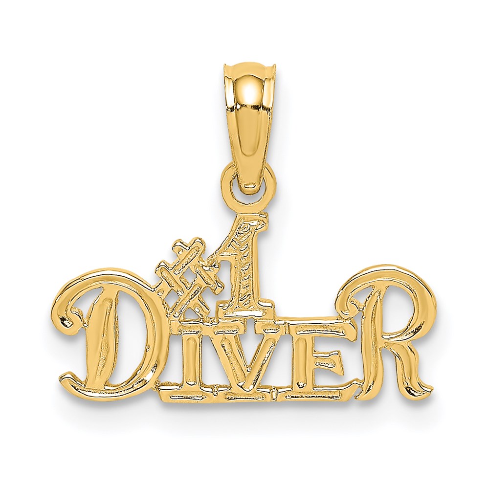 D4270.jpg 14K #1 DIVER Charm - Image 1