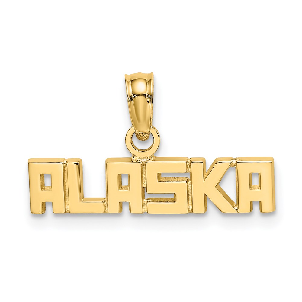 D4408.jpg 14k Polished ALASKA Charm - Image 1
