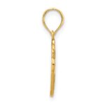 14k Fancy Claddagh Pendant - Image 2