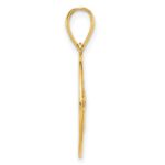 14k Claddagh Circle Pendant - Image 2