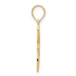 14k Fancy Celtic Knot Cross Pendant - Image 2