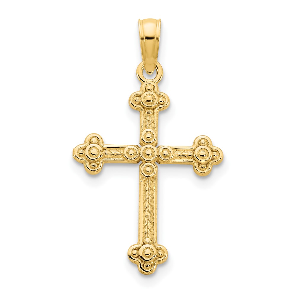 D5134.jpg 14k Fancy Cross Pendant - Image 1