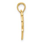 14K with White Rhodium Fancy Heart and Butterfly Charm - Image 2