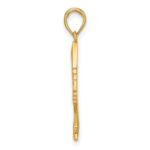 14K Fancy Nefertiti Profile Charm - Image 2