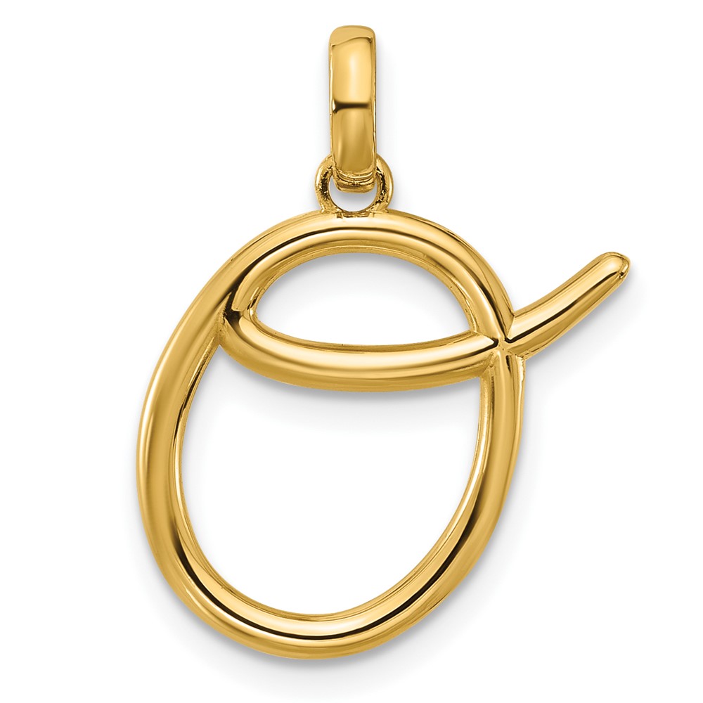 D5669O.jpg 14ky Fancy Letter O - Image 1