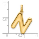 14ky Fancy Letter N - Image 4