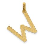 14ky Fancy Twist Letter W - Image 3