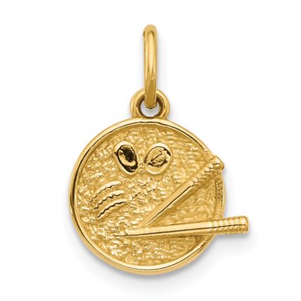14k Fancy Ramen Bowl Charm