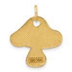 14k Enameled Flat Toadstool Charm - Image 3