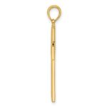 14K Polished Cross Pendant - Image 2