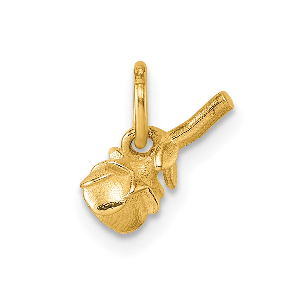 D5772.jpg 14K Polished Rose Flower Pendant - Image 1