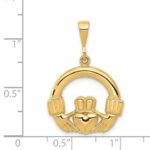 14k Claddagh Pendant - Image 4