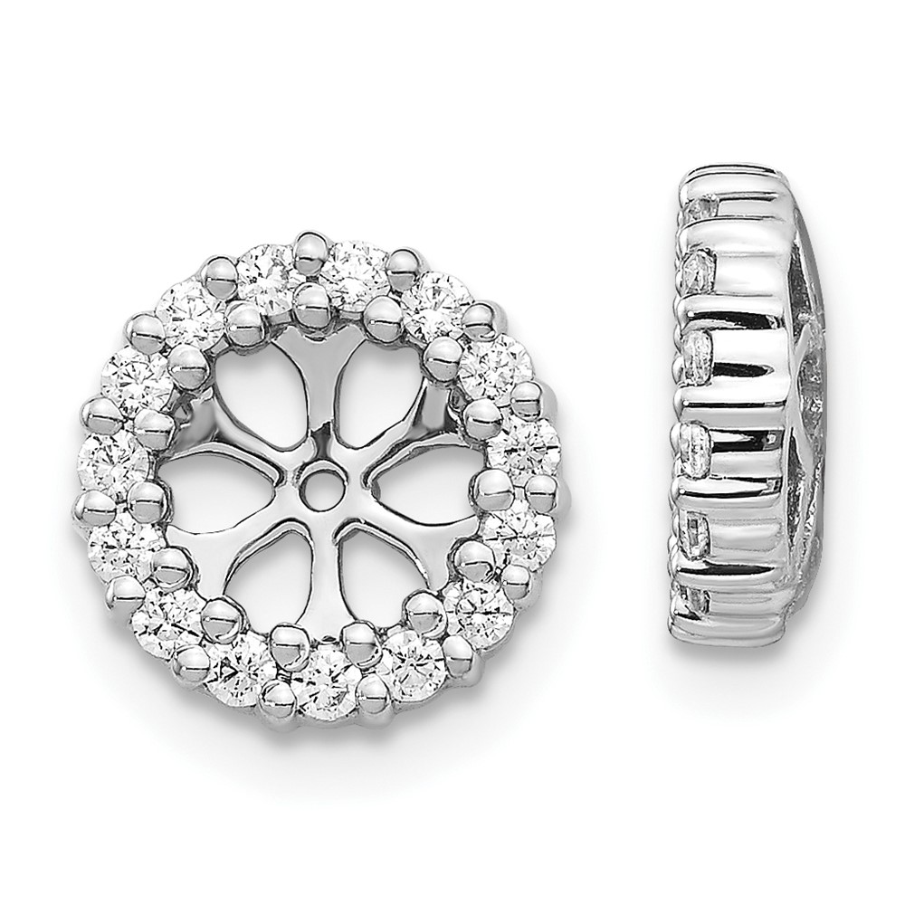 EJM5303-050-1WA.jpg 10k White Gold Diamond Earring Jackets - Image 1