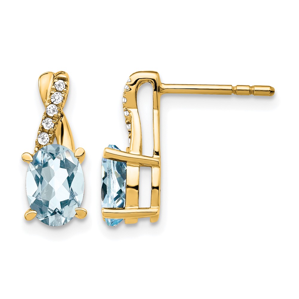 EM4235-AQ-006-1YA.jpg 10k Aquamarine and Diamond Earrings - Image 1