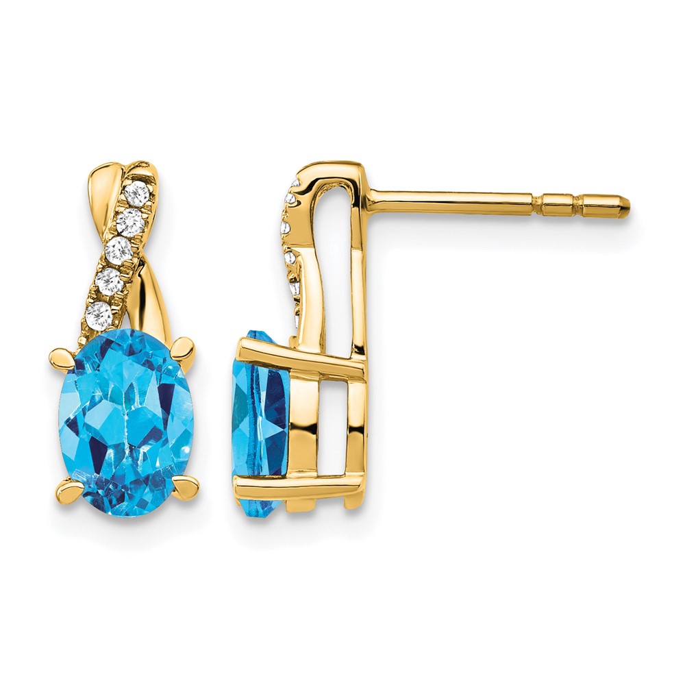 EM4235-BT-006-1YA.jpg 10k Blue Topaz and Diamond Earrings - Image 1