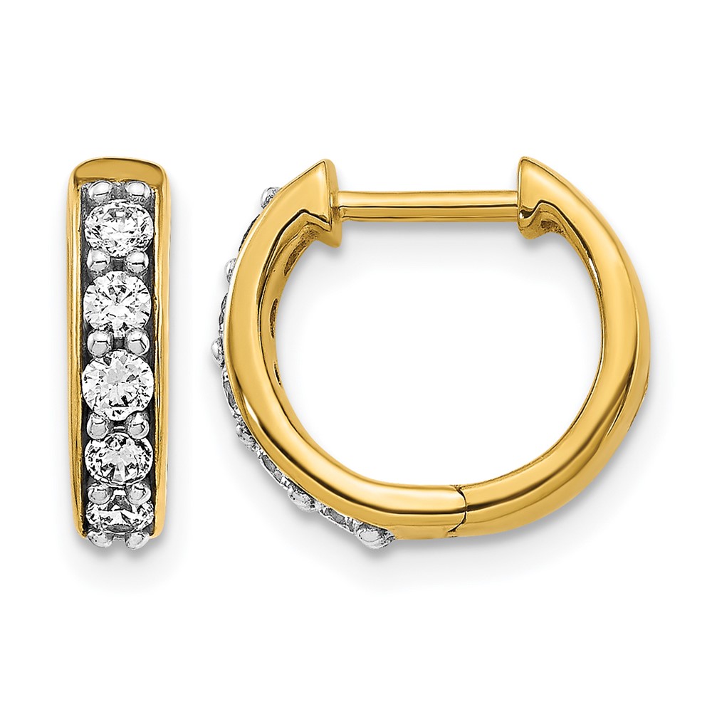EM4263-033-1YA.jpg 10k Diamond Hinged Hoop Earrings - Image 1
