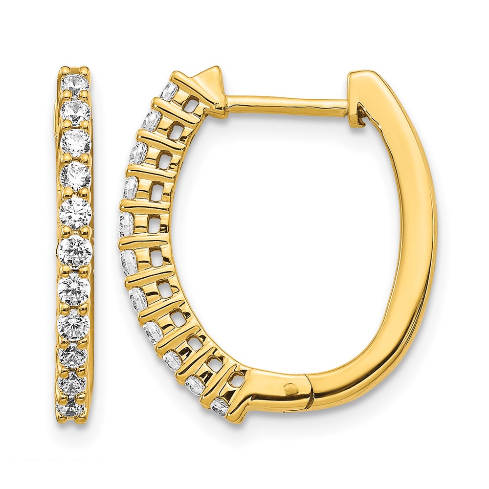 EM5411-050-YA.jpg 14k Diamond Hinged Hoop Earrings - Image 1