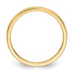 14k 1/2 carat Lab Grown Diamond VS/SI+ G+ Complete Channel Set Size 6 Eternity Band - Image 3