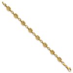 14K Polished 8.4mm Fancy Anchor/Mariner Link 7.75 inch Bracelet - Image 2