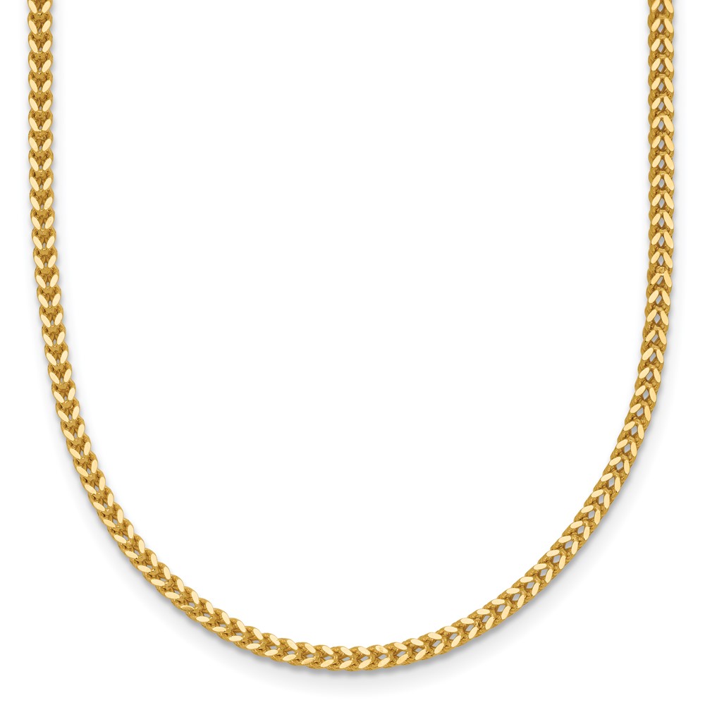 FRA045.jpg 14K 1.4mm Franco with Lobster Clasp Chain - Image 1